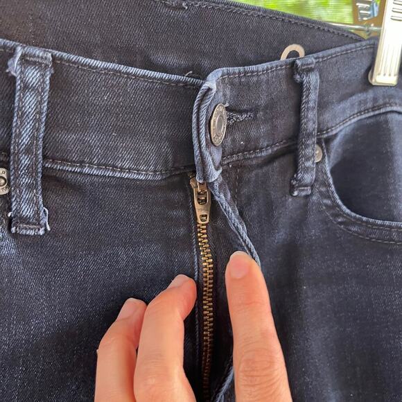 Gap 1969 True Skinny Over Dark Wash Jeans Size 26 Regular. - Picture 4 of 7